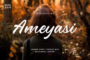 Ameyasi: A Display Typeface That Brings Editorial Energy to the Page