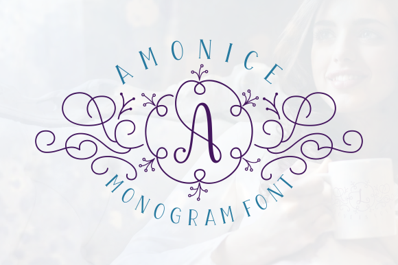 Amonice: The Playful Monogram Font for Web Designers