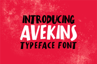 Avekins: A Cheerful Display Font for Makers