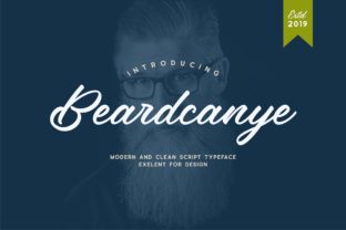 Beardcanye: A Display Font With Editorial Charm