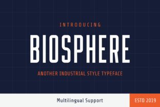 Biosphere: A Display Font for Refined Editorial Design