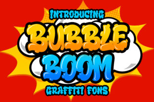 Bubble Boom: A Bouncy Display Font for Handmade Products
