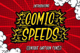 Comic Speeds: The Fun Display Font for Crafters