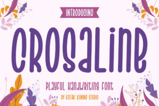 Crosaline: A Playful Font for Memorable Business Branding