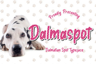 Dalmaspot: A Playful Display Font for Web Designers