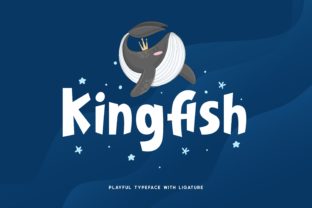 Kingfish: A Playful Display Font for Consistent Branding