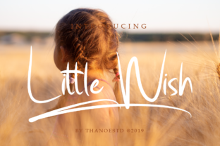 Little Wish: A Fun Display Font for Polished Branding