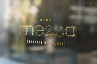 Mezza: A Geometric Display Typeface for Editorial Design