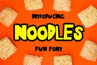 Noodles: A Playful Display Font for Web Design