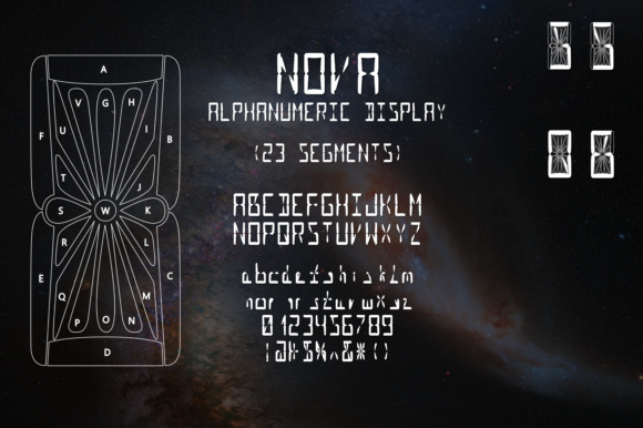 Nova Alphanumeric: A Display Typeface for Editorial Design