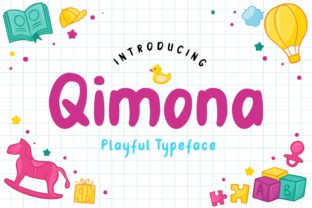 Qimona: A Playful Display Font for Modern Web Design