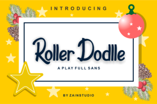 Roller Dodlle: A Playful Display Font That Campaigns Actually Need