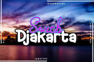 South Djakarta: A Bold Display Font That Builds Brand Trust