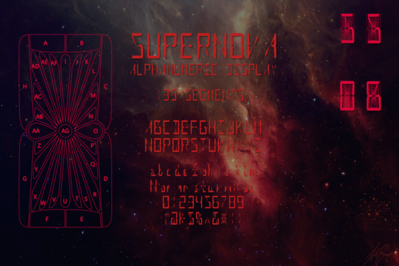 Supernova Alphnum: A Display Font With Editorial Precision