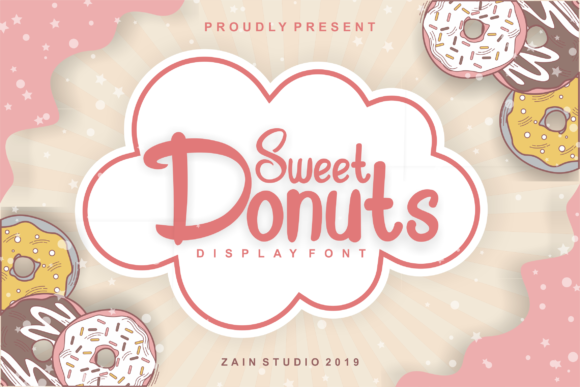 Sweet Donuts: A Display Font with Bite and Charm