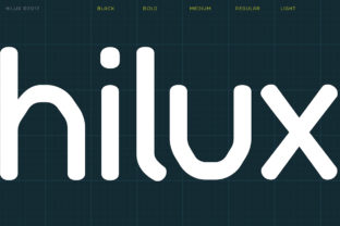 Testing Hilux Font in a Real Web Design Project