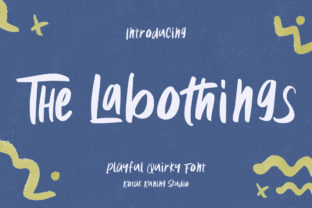 The Labothings: A Playful Typeface for Editorial Design
