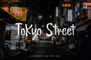 Tokyo Street: A Modern Display Typeface for Digital Brands